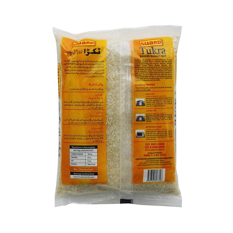 Shop Now | Guard Tukra Basmati Rice - 1kg | MyCart.pk