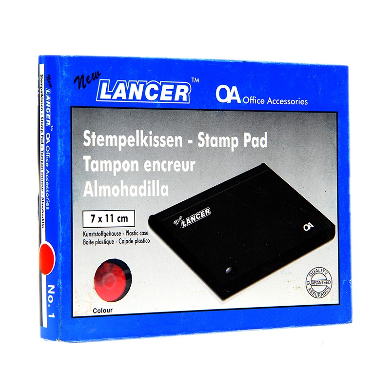Shop Now | Lancer Stamp Pad 7x11cm (Red) - Other Stationery ...