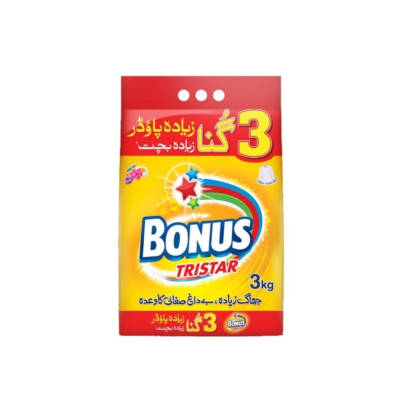 Shop Now | Bonus Tristar Detergent Powder - 3kg - Kitchen & Laundry ...